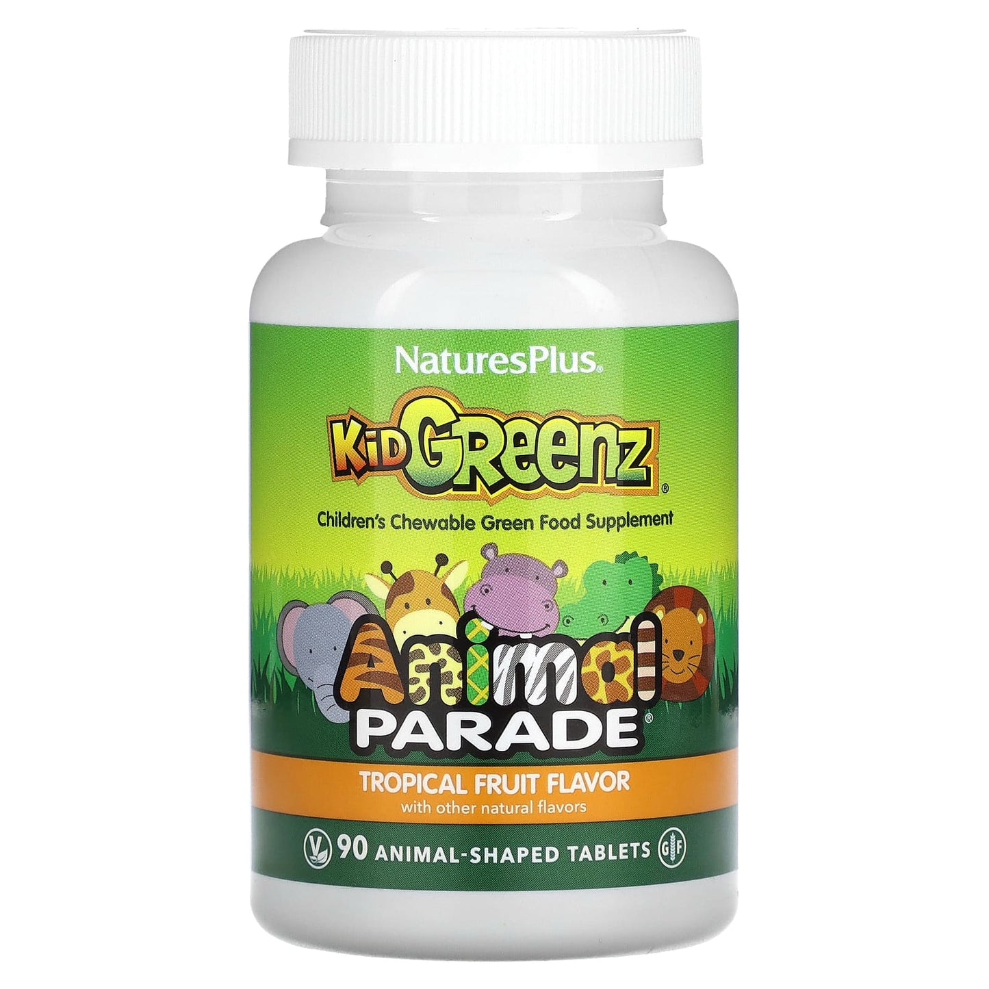 Nature's Plus, Ap Kidgreenz, 90 Chewables UPC 097467299689 | Hilife Vitamins