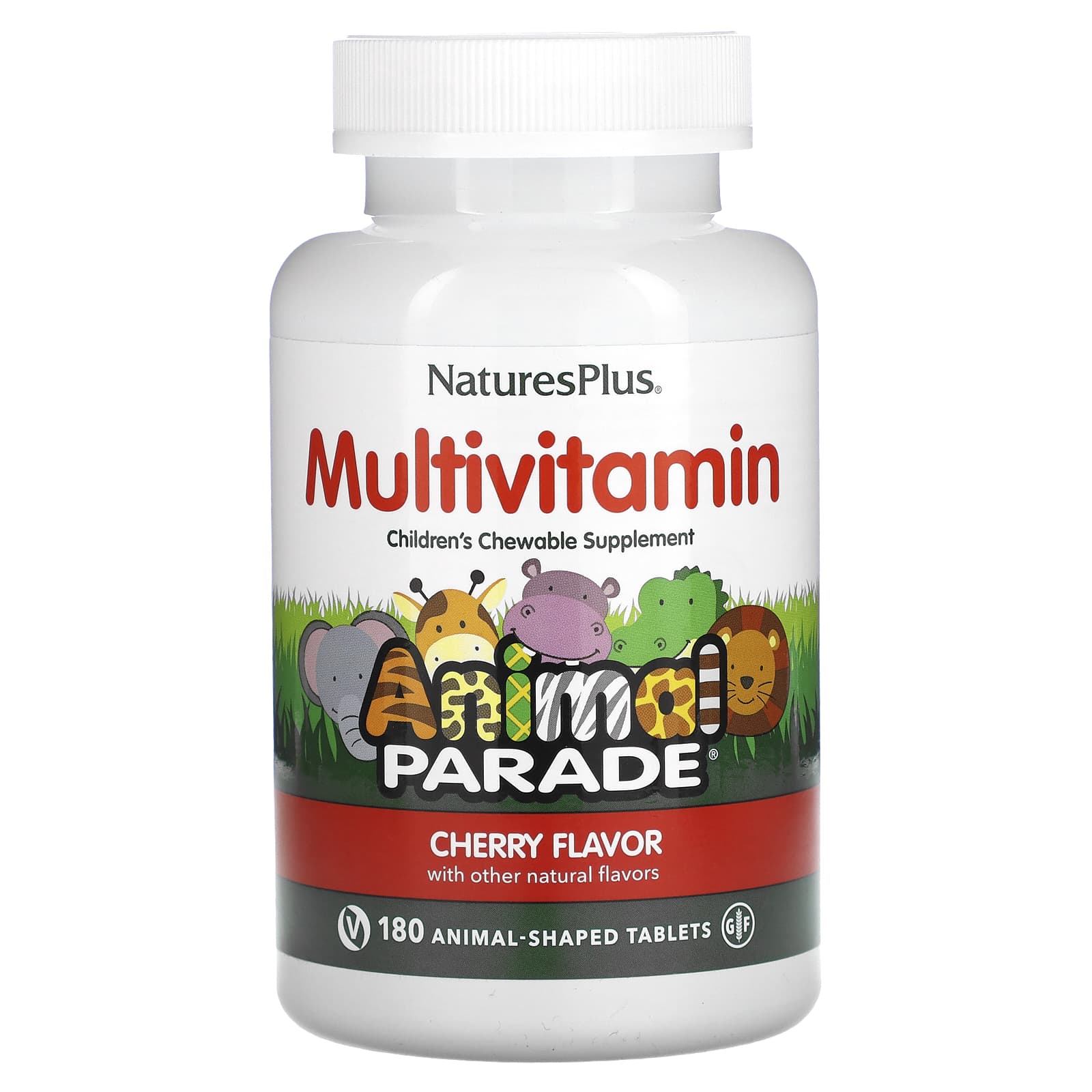 Nature's Plus, Ap Cherry, 180 Chewables UPC 097467299726 | Hilife Vitamins