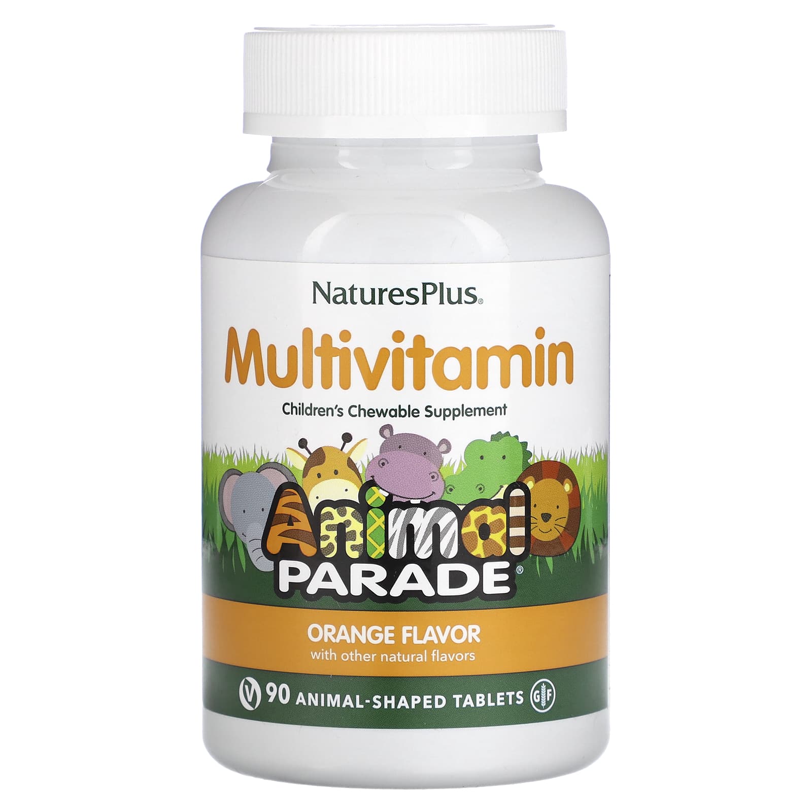 Nature's Plus, Ap Orange, 90 Chewables UPC 097467299740 | Hilife Vitamins
