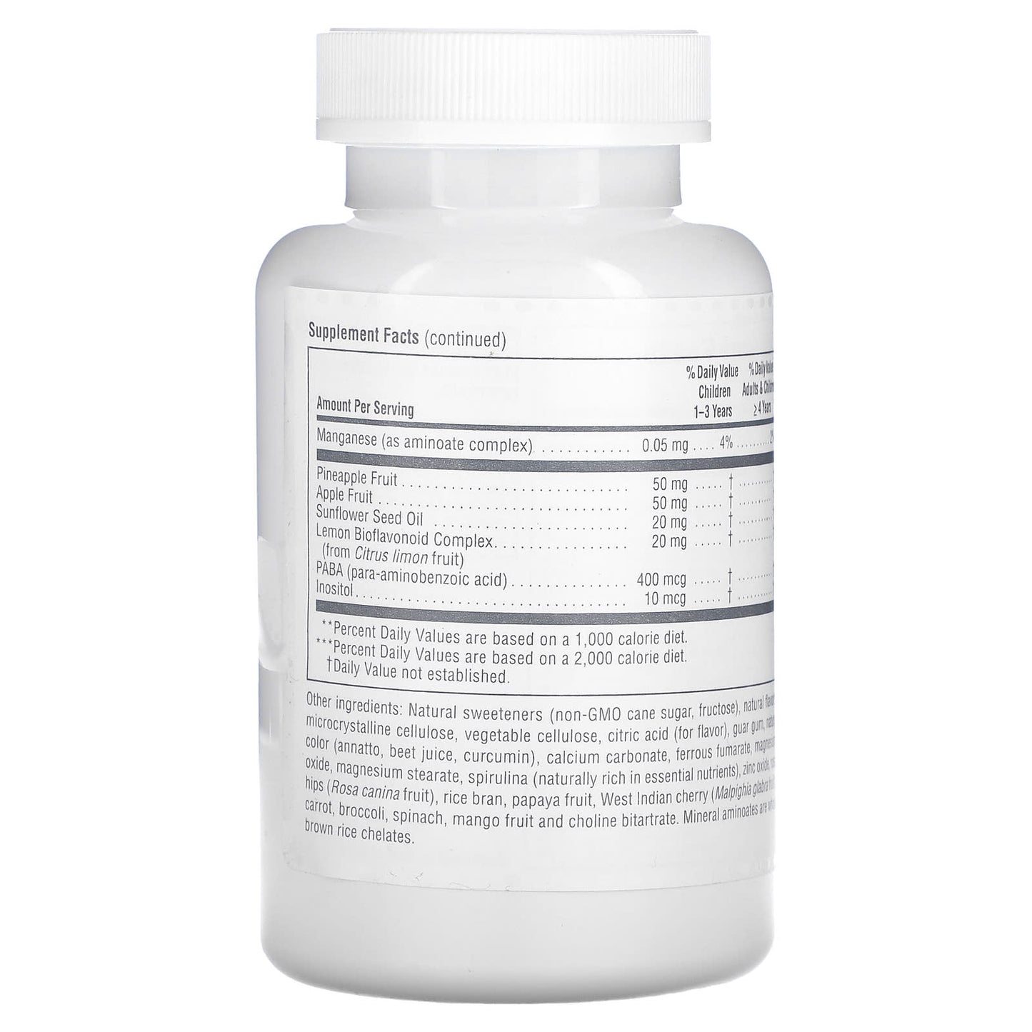 Nature's Plus, Ap Orange, 180 Chewables UPC 097467299757 | Hilife Vitamins