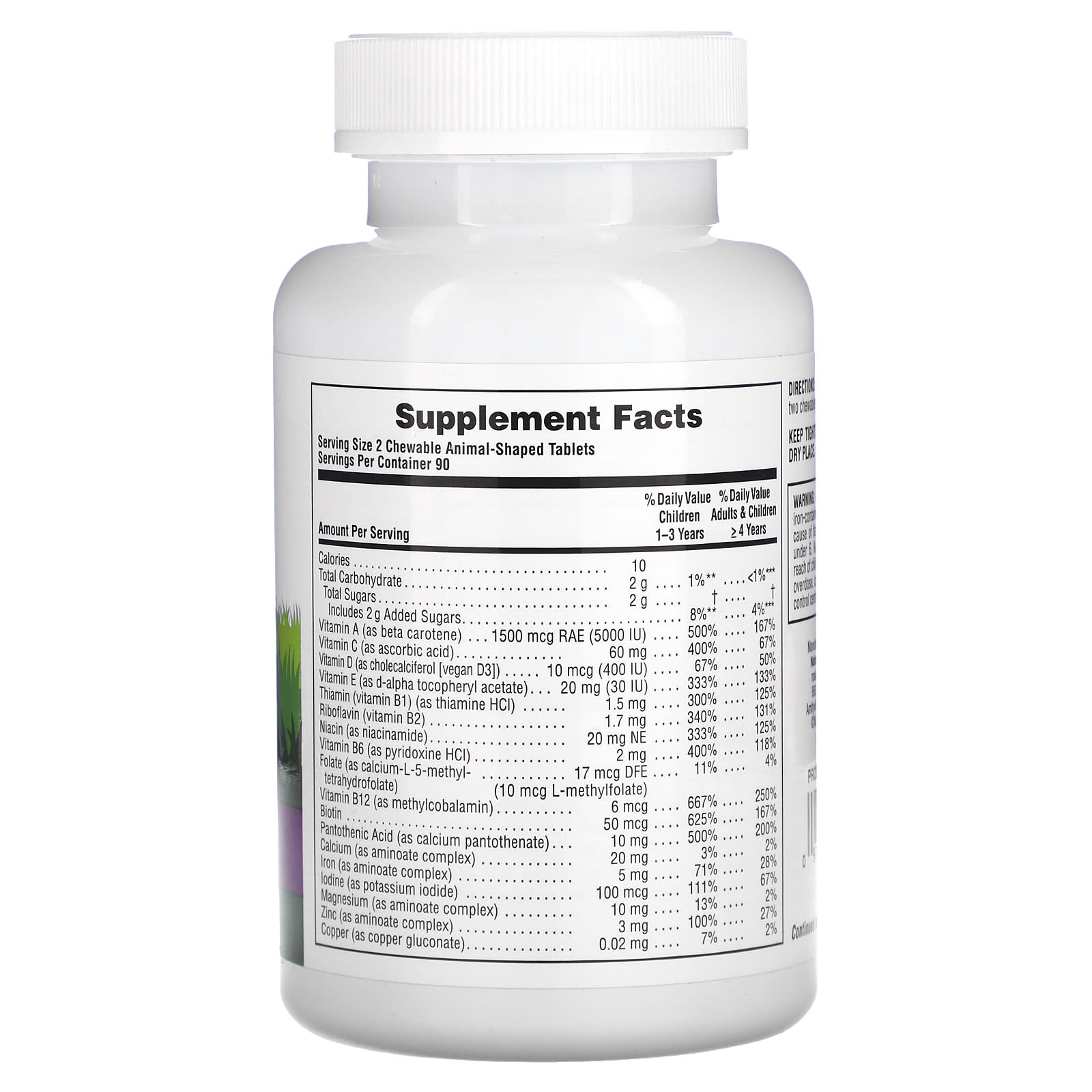 Nature's Plus, Ap Grape, 180 Chewables UPC 097467299863 | Hilife Vitamins