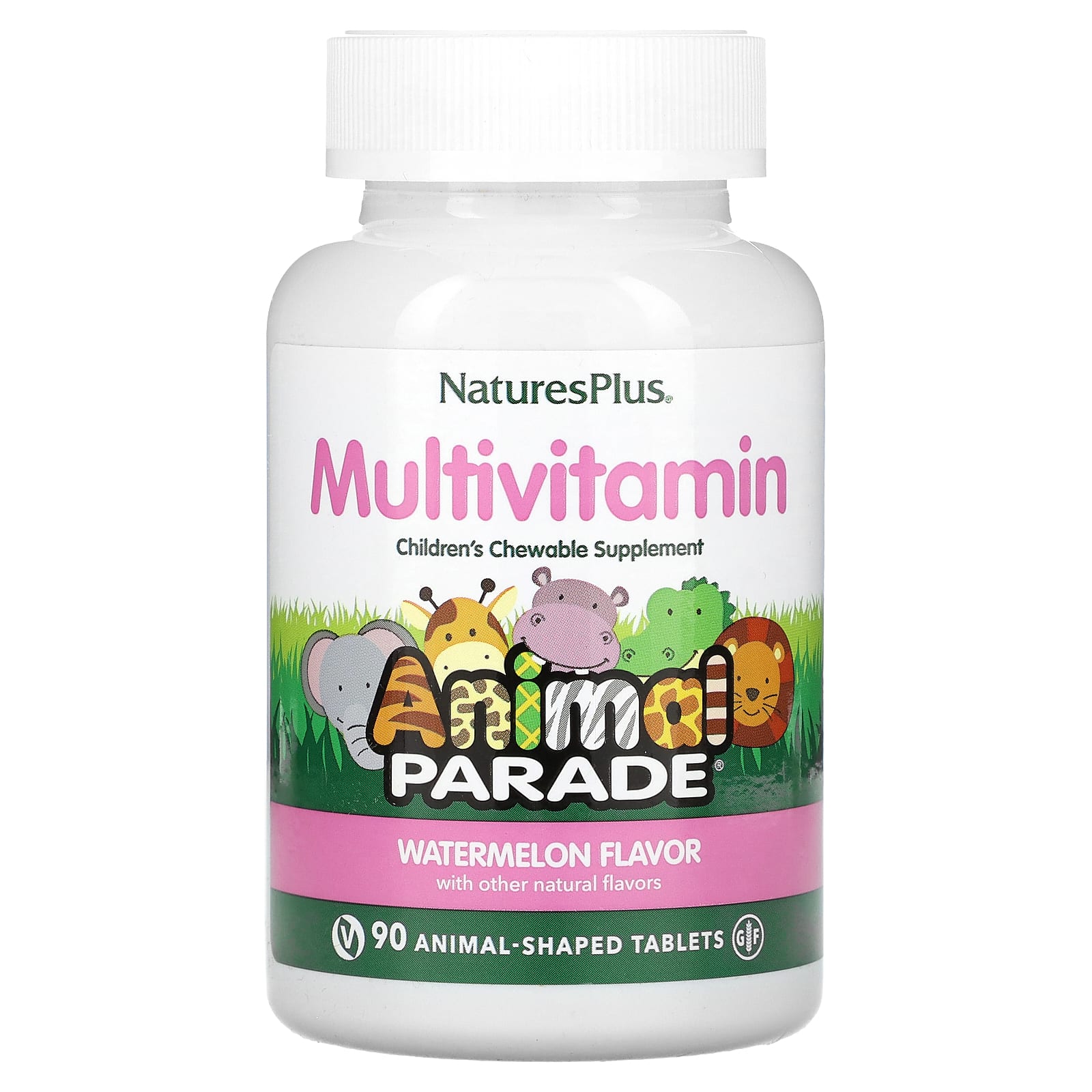 Nature's Plus, Ap Watermelon, 90 Chewables UPC 097467299900 | Hilife Vitamins