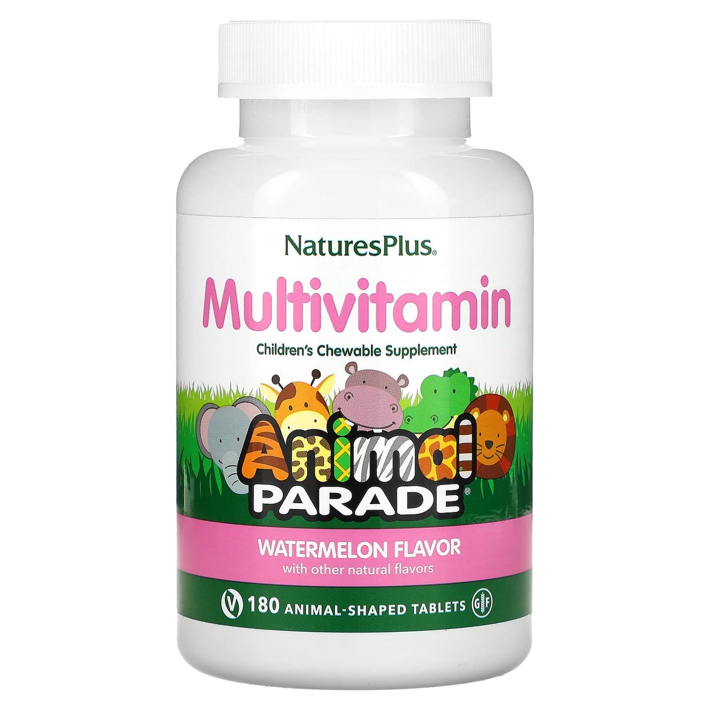 Nature's Plus, Ap Watermelon, 180 Chewables UPC 097467299931 | Hilife Vitamins