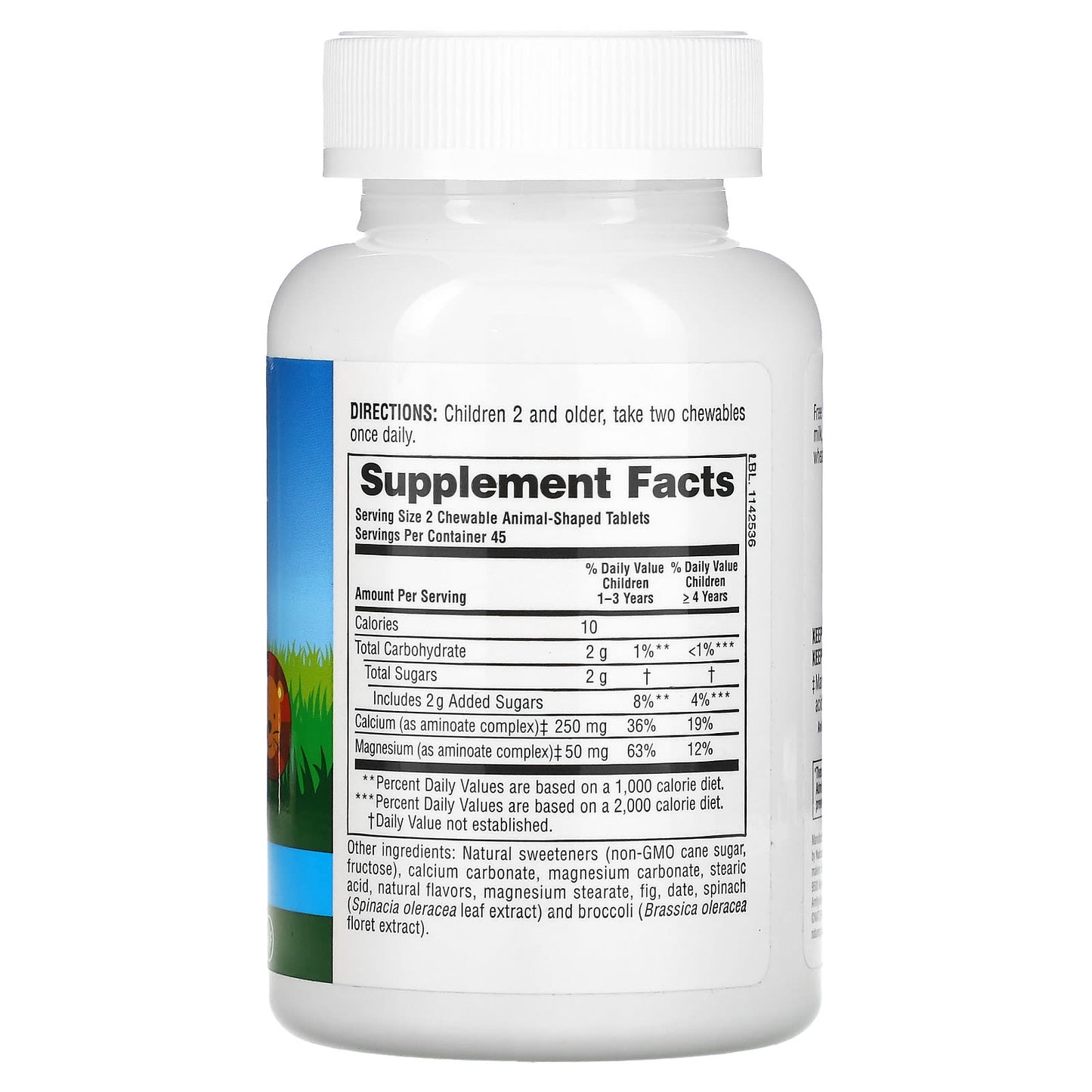 Nature's Plus, Ap Calcium, 90 Chewables UPC 097467299962 | Hilife Vitamins