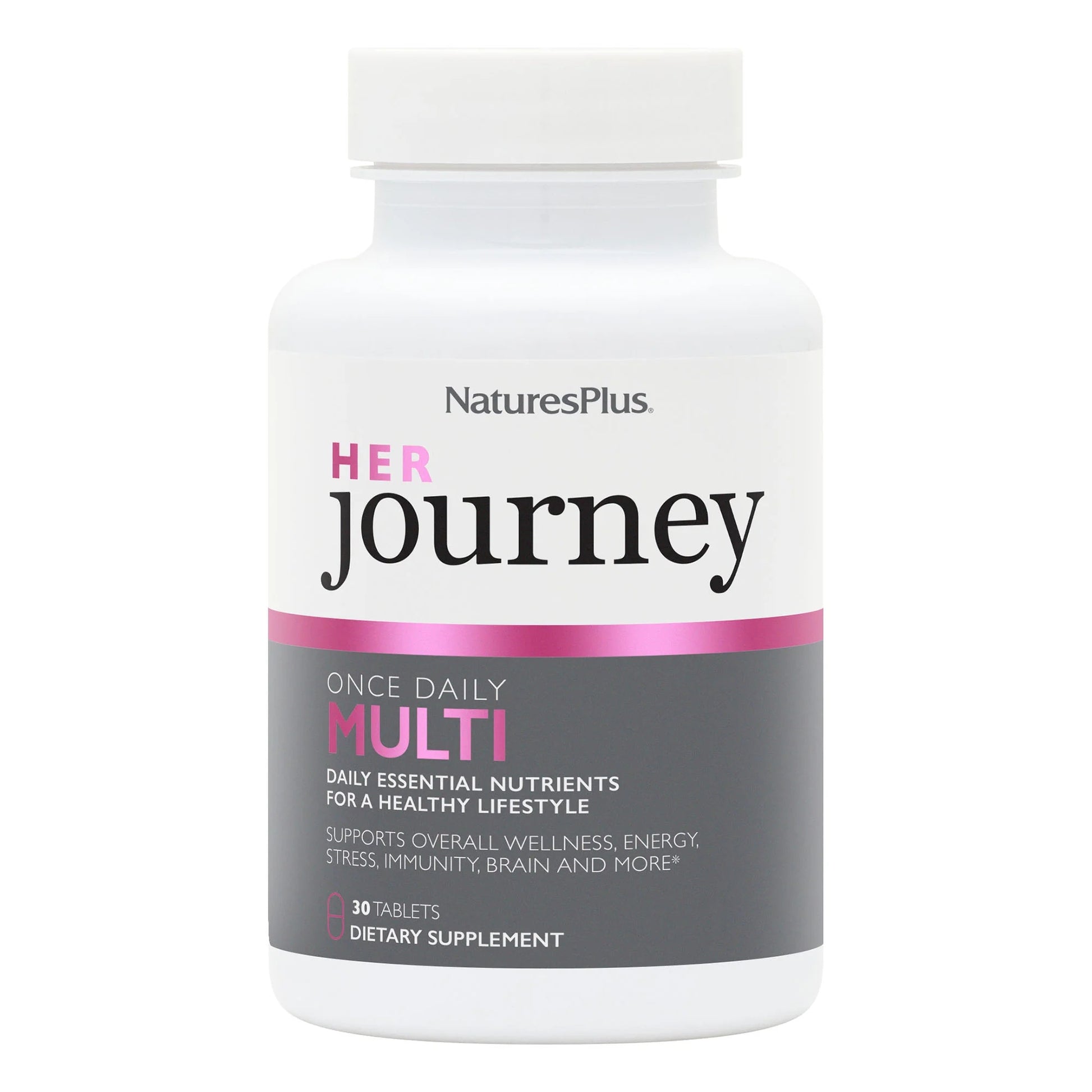 Nature’s Plus, Her Journey, Once Daily Multi, 30 Tablets UPC 097467303454 | HiLife Vitamins