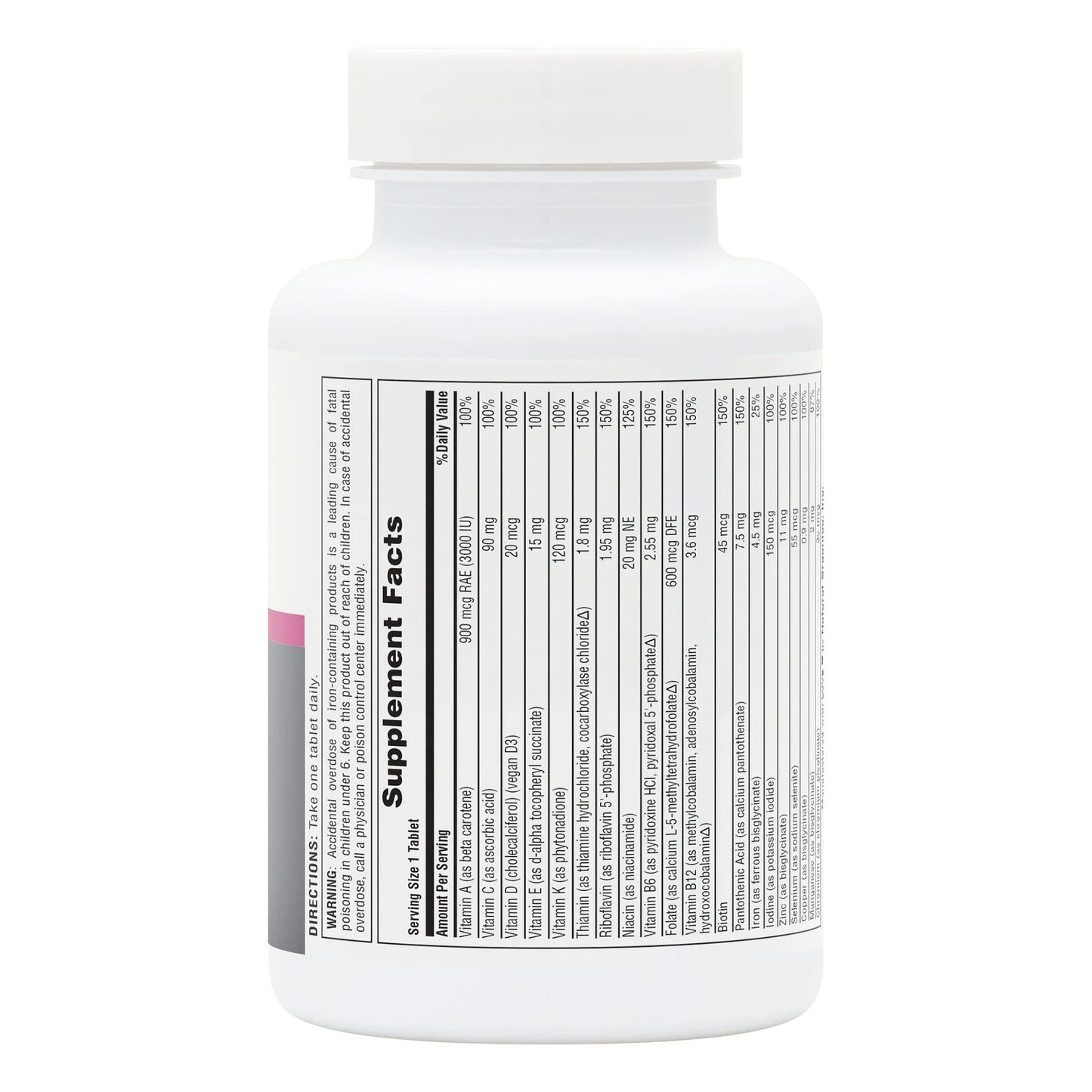 Nature’s Plus, Her Journey, Once Daily Multi, 30 Tablets UPC 097467303454 | HiLife Vitamins