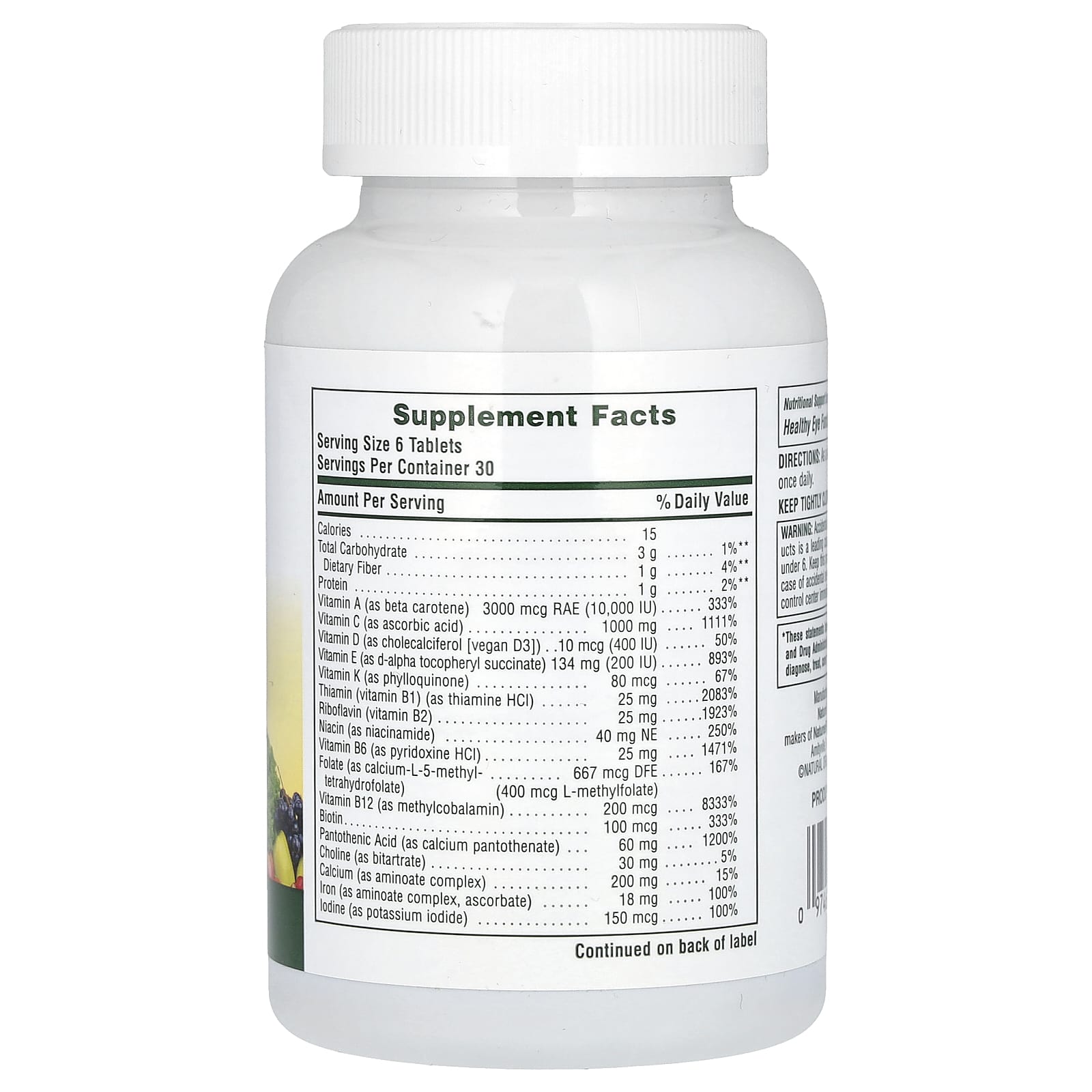 Nature's Plus, Source of Life, Ultra, Whole Life Energy Enhancer, Mini-Tablets, Multivitamin, 180 Tablets UPC 097467305229