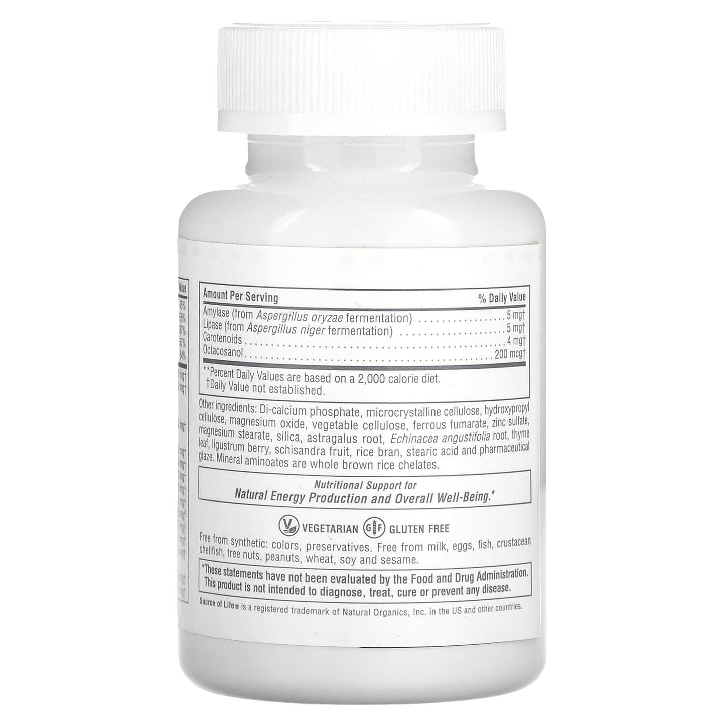 Nature's Plus, Source Of Life, Multi-Vitamin & Mineral Supplements, 90 Tablets UPC 097467305823 | Hilife Vitamins