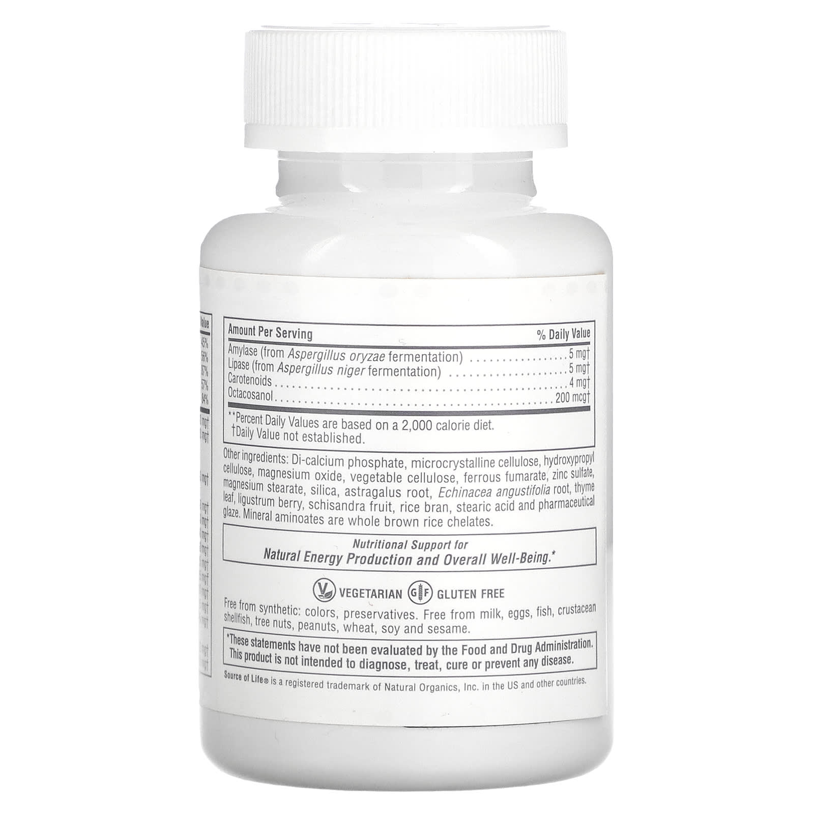 Nature's Plus, Source Of Life, Multi-Vitamin & Mineral Supplements, 90 Tablets UPC 097467305823 | Hilife Vitamins
