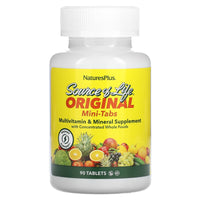 Nature's Plus, Source Of Life, Multi-Vitamin & Mineral Supplements, 90 Tablets UPC 097467305823 | Hilife Vitamins