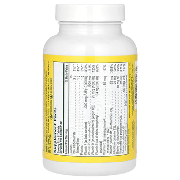 Nature’s Plus, Source of Life, Original, Mini-Tabs, Multivitamin & Mineral Supplement, 180 Tablets UPC 097467305885 | HiLife Vitamins