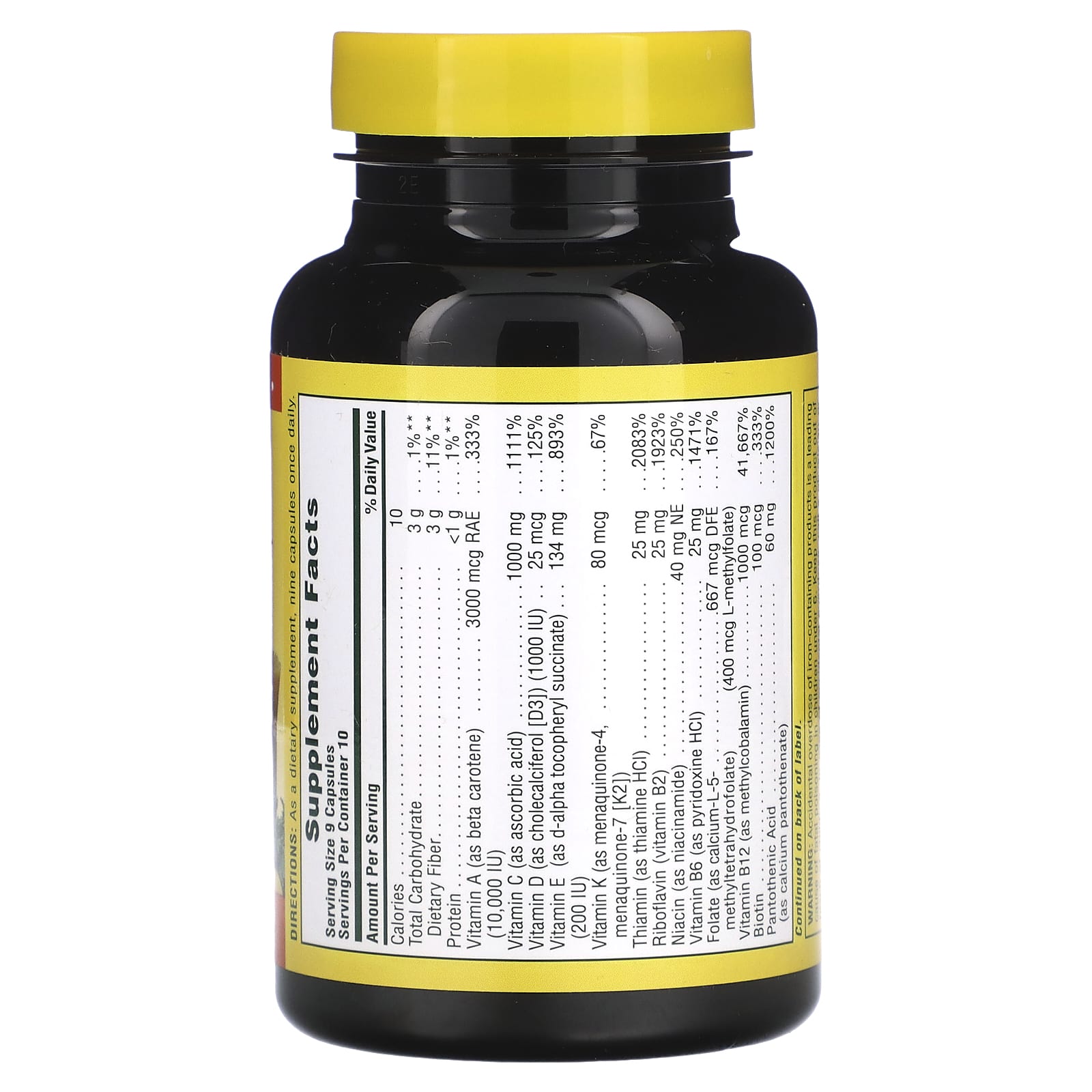 Nature's Plus, Source Of Life, 90 Vegetarian Capsules UPC 097467305922 | Hilife Vitamins