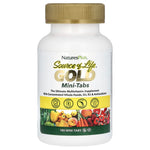 Nature's Plus, Source of Life, Gold, Mini-Tabs, Multivitamin, 180 Tablets UPC 097467307148 | Hilife Vitamins