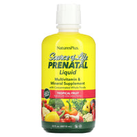Nature's Plus, Source of Life, Prenatal Liquid, Tropical Fruit, 1.875 Liquid UPC 097467308411 | Hilife Vitamins