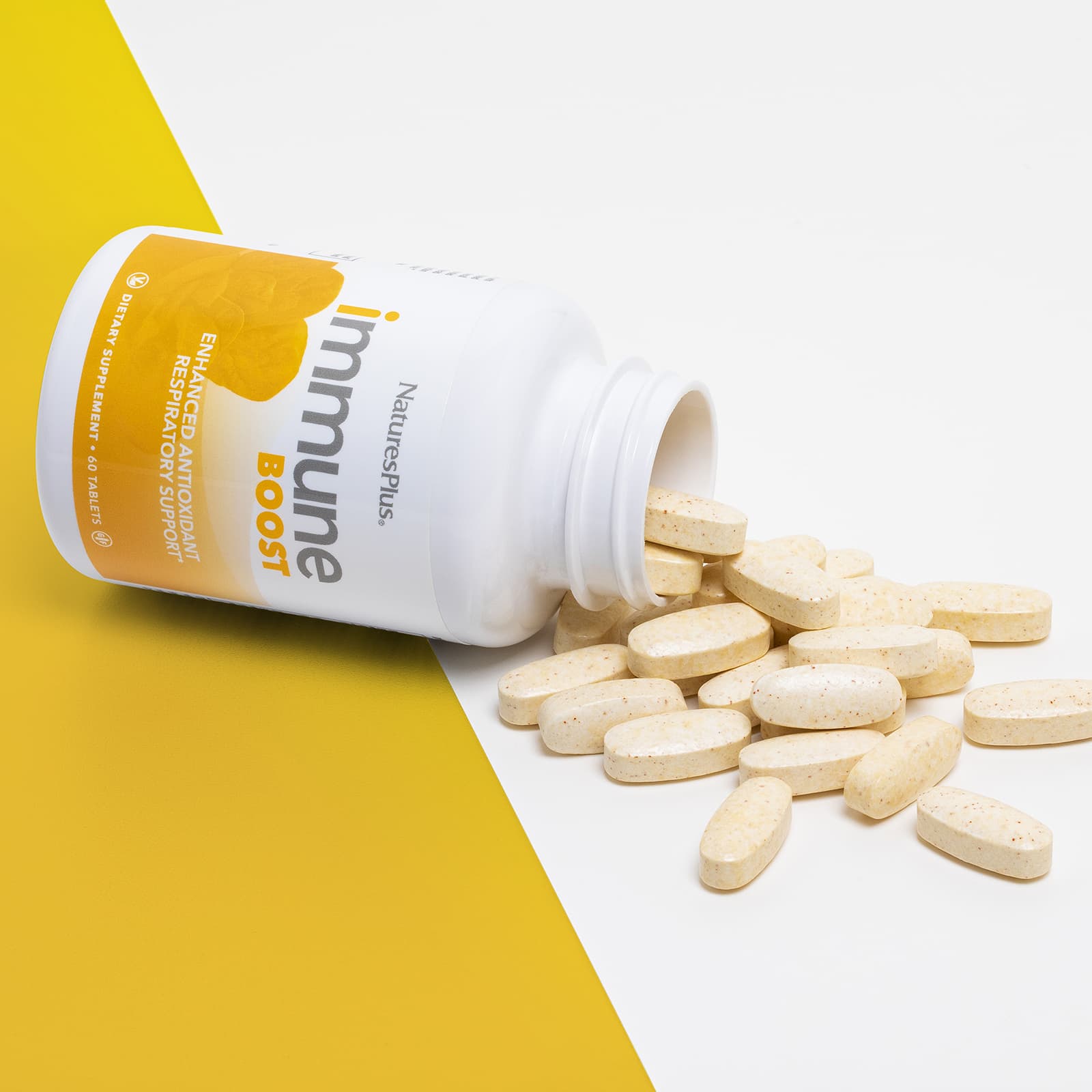 Nature's Plus, Immune Boost, 60 Tablets UPC 097467410022 | Hilife Vitamins