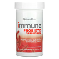 Nature's Plus, Immune Probiotic, 10 Billion CFU, 30 Capsules UPC 097467410077 | Hilife Vitamins