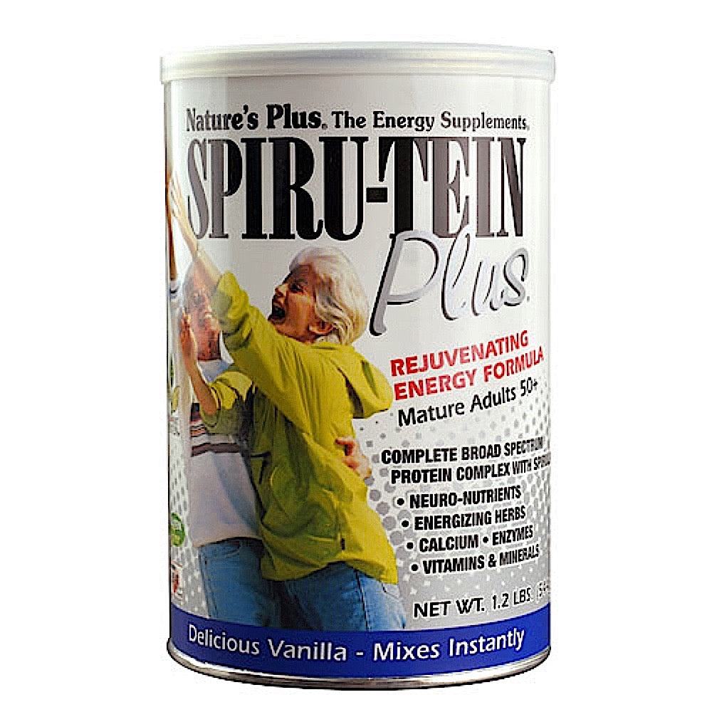 Nature's Plus, Spirutein Plus Vanilla, 1.2 Lbs UPC 097467458789 | Hilife Vitamins