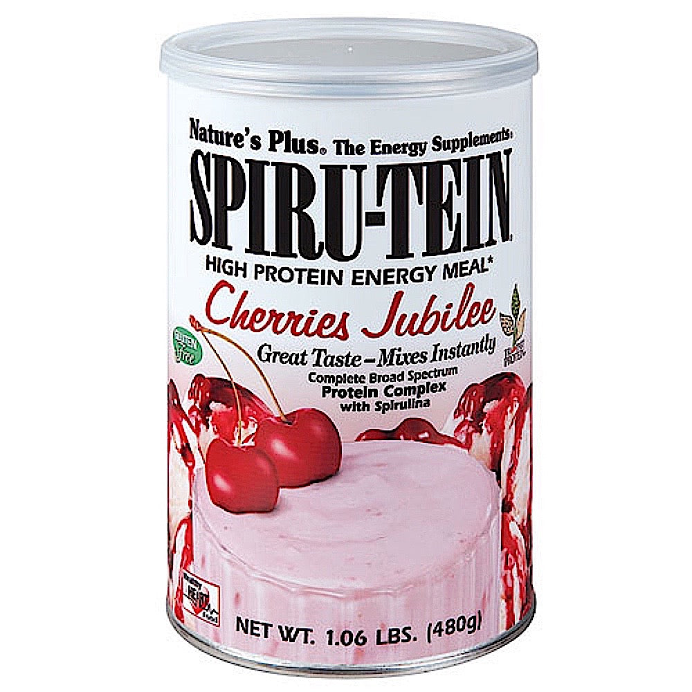 Nature's Plus, Spirutein Cherries Jubilee, 1.06 Lbs UPC 097467459120 | Hilife Vitamins