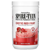 Nature's Plus, Spiru-Tein, High Protein Energy Meal, Exotic Red F, 1.1 Lbs UPC 097467459229 | Hilife Vitamins