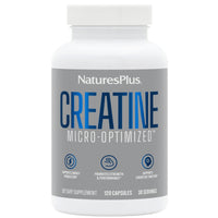 Nature’s Plus, Creatine Micro-Optimized™, 120 Capsules UPC 097467470101 | HiLife Vitamins