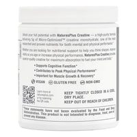 Nature’s Plus, Creatine Micro-Optimized™ Powder, 0.73 lb (330g) UPC 097467470200 | HiLife Vitamins
