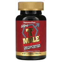 Nature's Plus, Ultra T-Male, Testosterone Boost for Men, Maximum, 60 Tablets UPC 097467487161 | Hilife Vitamins