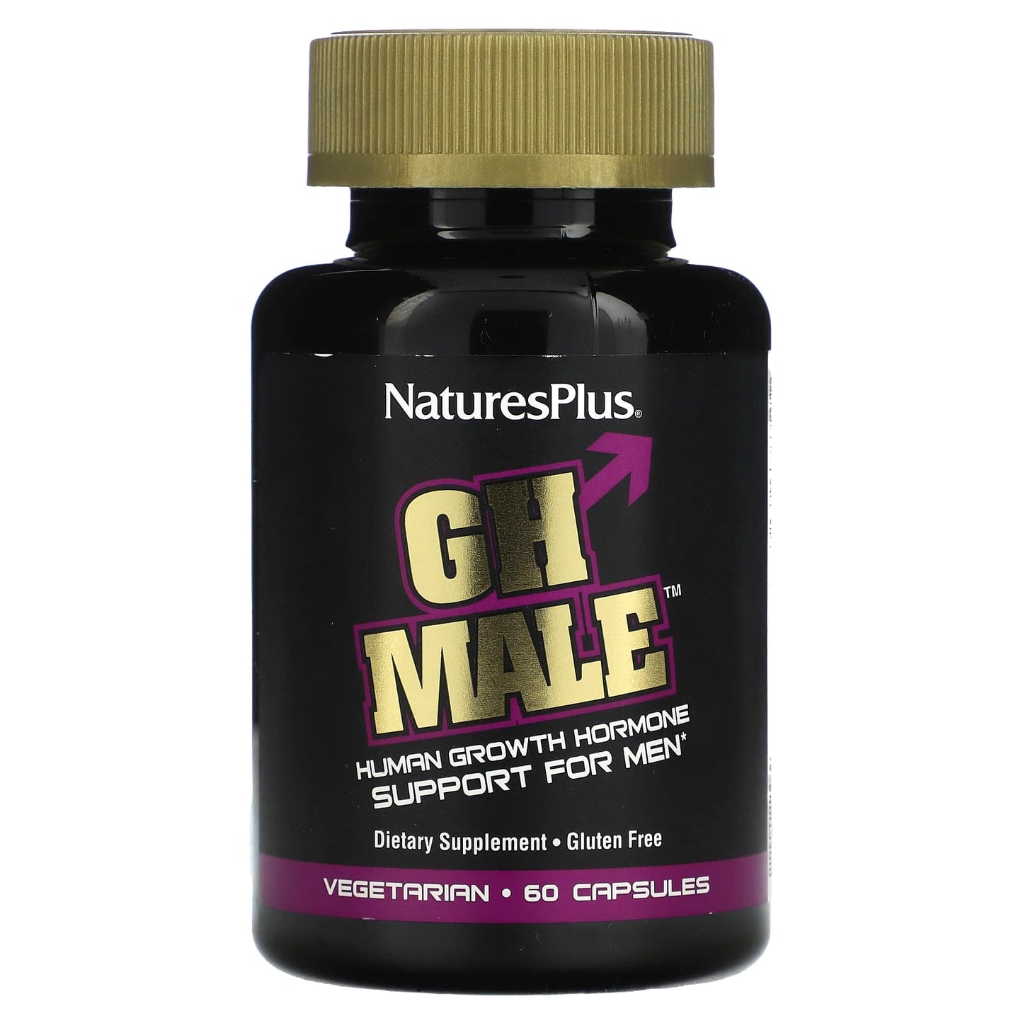 Nature's Plus, GH Male, Human Growth Hormone Support for Men, 60 Capsules UPC 097467487185 | Hilife Vitamins