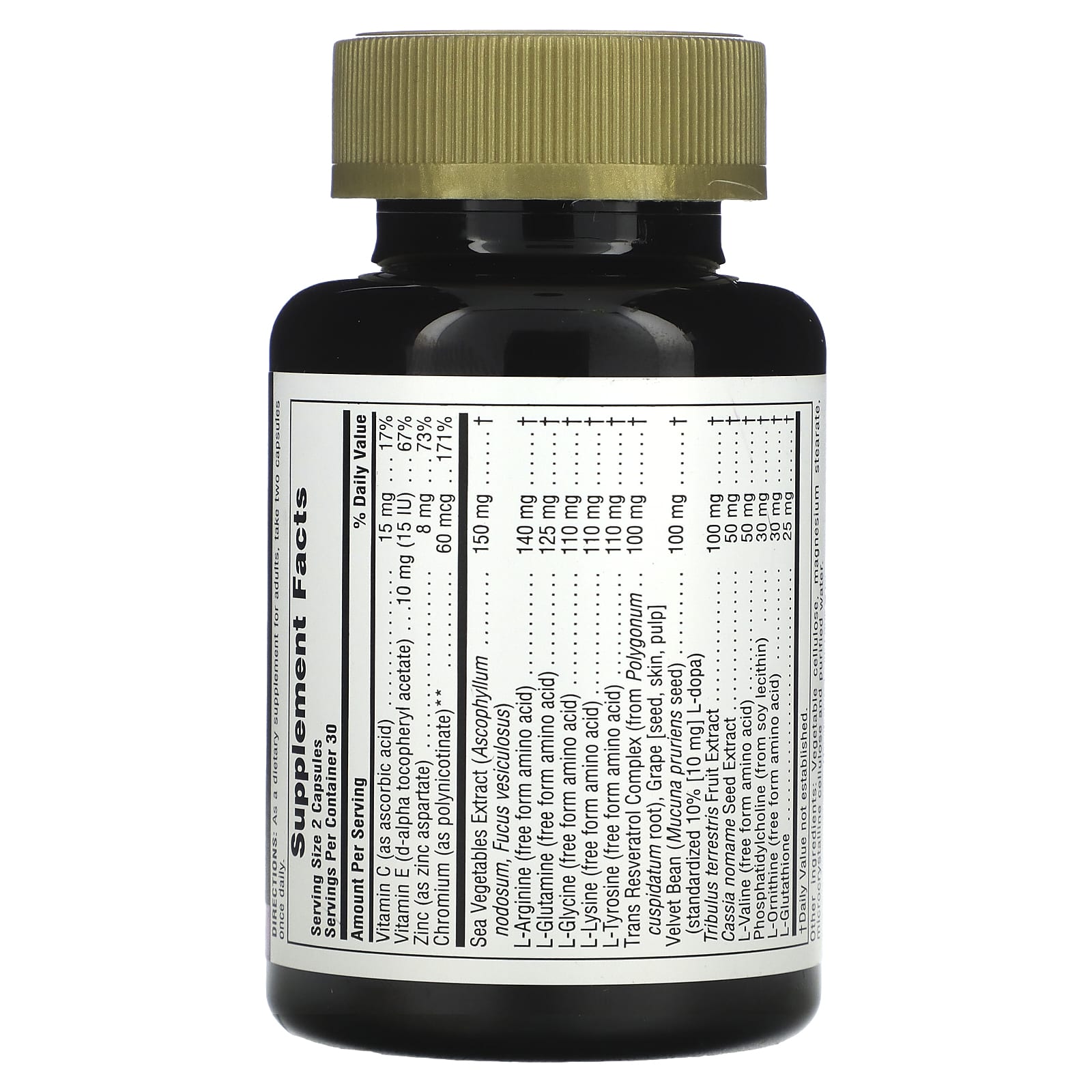 Nature's Plus, GH Male, Human Growth Hormone Support for Men, 60 Capsules UPC 097467487185 | Hilife Vitamins