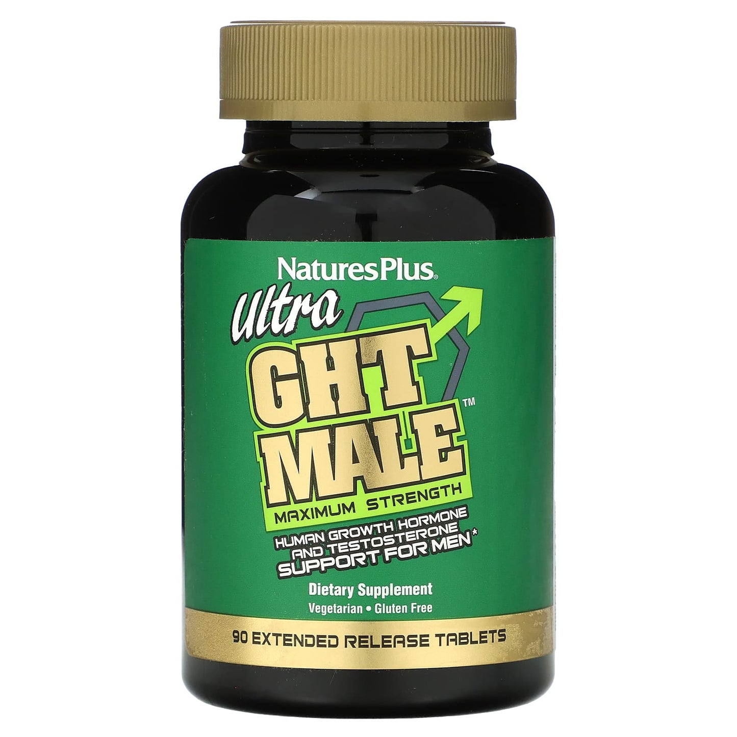 Nature's Plus, Ultra GHT Male, Maximum Strength, 90 Tablets UPC 097467487208 | Hilife Vitamins