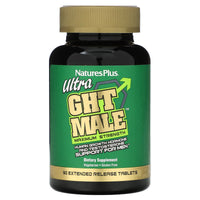 Nature's Plus, Ultra GHT Male, Maximum Strength, 90 Tablets UPC 097467487208 | Hilife Vitamins
