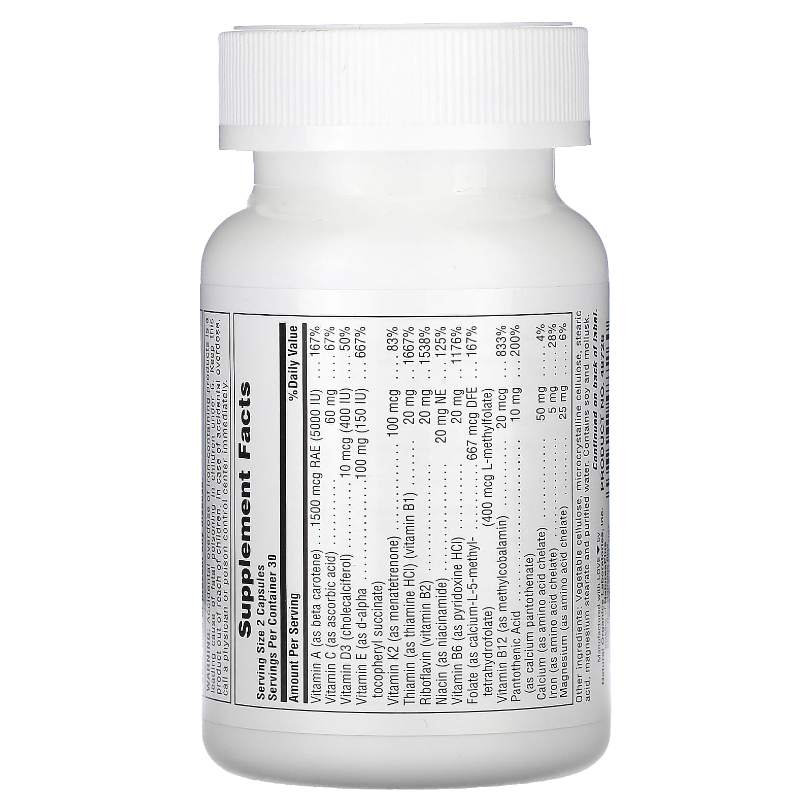 Nature's Plus, ProCreation, Male Fertility Support, 60 Vegetarian Capsules UPC 097467487260 | Hilife Vitamins
