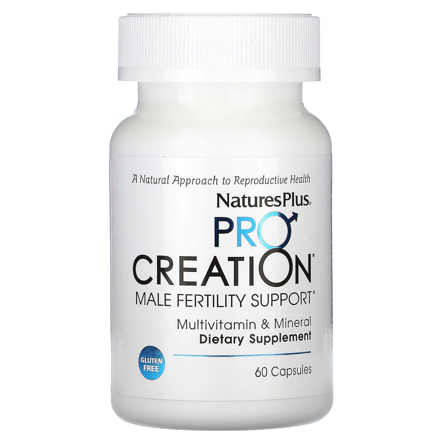 Nature's Plus, ProCreation, Male Fertility Support, 60 Vegetarian Capsules UPC 097467487260 | Hilife Vitamins