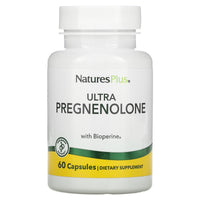 Nature's Plus, Ultra Pregnenolone with Bioperine, 60 Vegetarian Capsules UPC 097467496941 | Hilife Vitamins