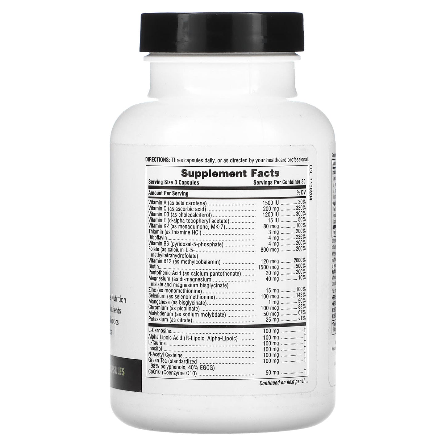 Nature's Plus, Keto Living, Daily Multi, 90 Capsules UPC 097467820029 | Hilife Vitamins