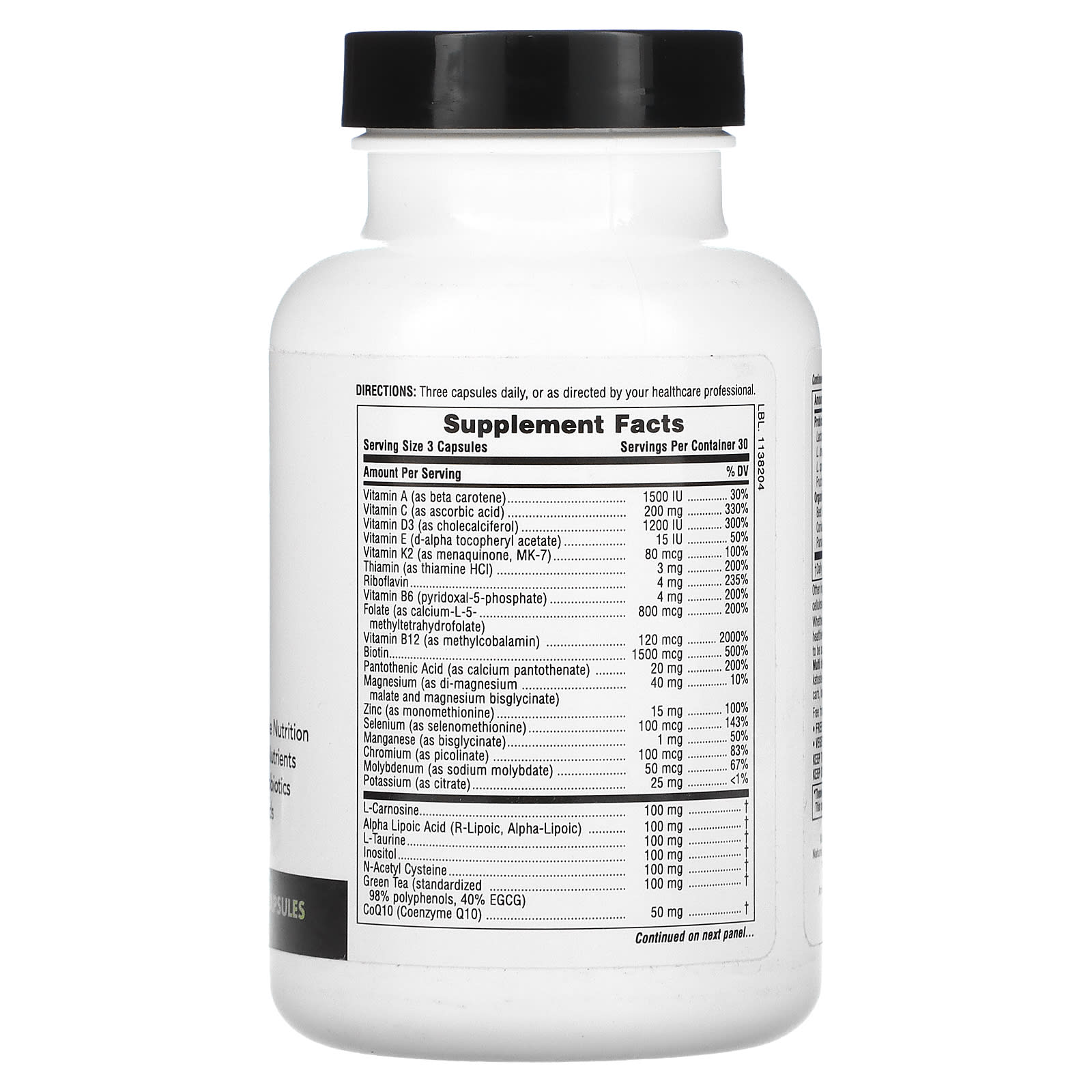 Nature's Plus, Keto Living, Daily Multi, 90 Capsules UPC 097467820029 | Hilife Vitamins