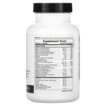 Nature's Plus, Keto Living, Daily Multi, 90 Capsules UPC 097467820029 | Hilife Vitamins