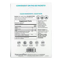 Nature's Plus, Collagen Peptides, 20 Stick Packets, 0.37 oz. (10.5 g) Each UPC 097467959675 | Hilife Vitamins