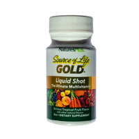 Nature's Plus, Source Of Life Gold, Liquid Shot, The Ultimate Multivitamin, 30 mL UPC 097467996632 | Hilife Vitamins