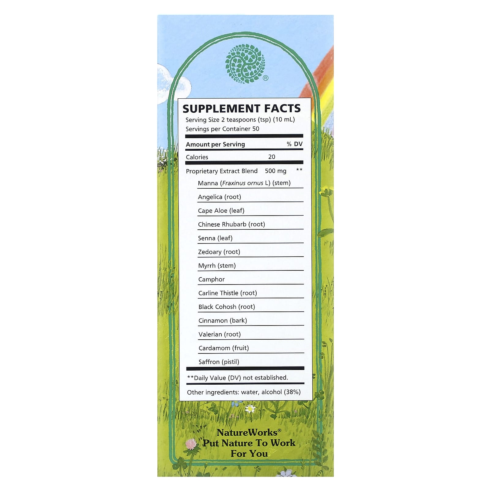 Nature’s Way, Swedish Bitters Liquid Extract, 16.9 Oz Liquid UPC 020065100040 | Hilife Vitamins