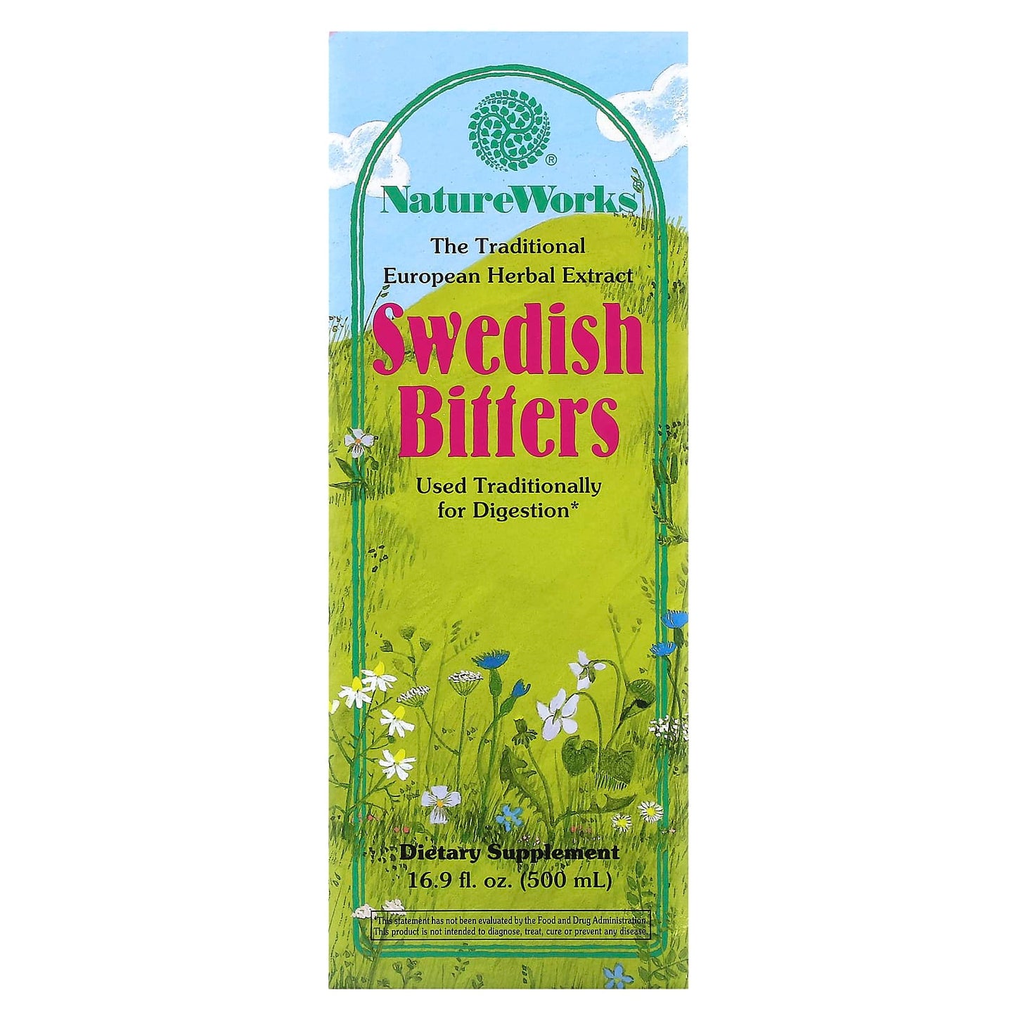Nature’s Way, Swedish Bitters Liquid Extract, 16.9 Oz Liquid UPC 020065100040 | Hilife Vitamins