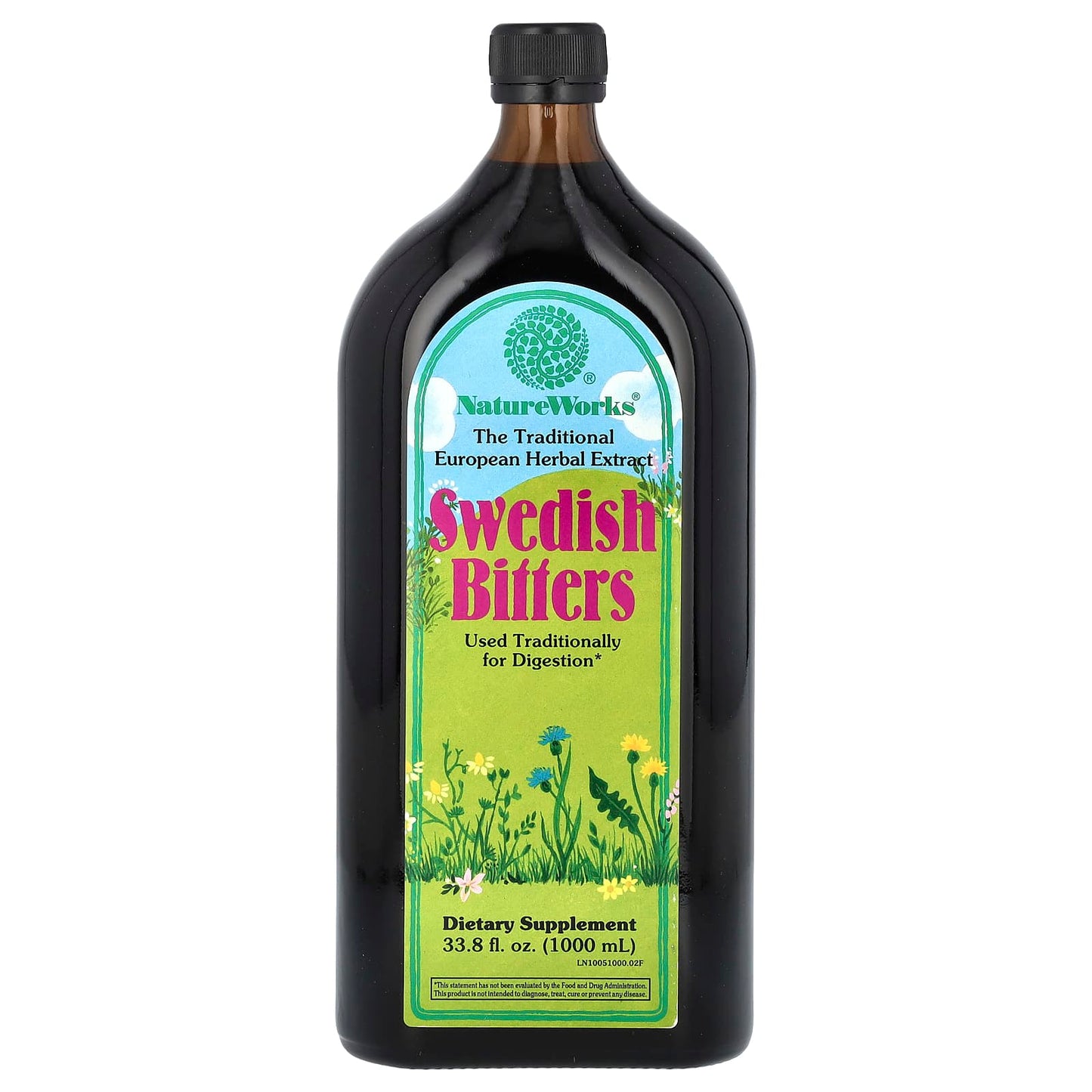 Nature’s Way, Swedish Bitters Liquid Extract-discontinued., 33.8 Oz Liquid UPC 020065100071 | Hilife Vitamins
