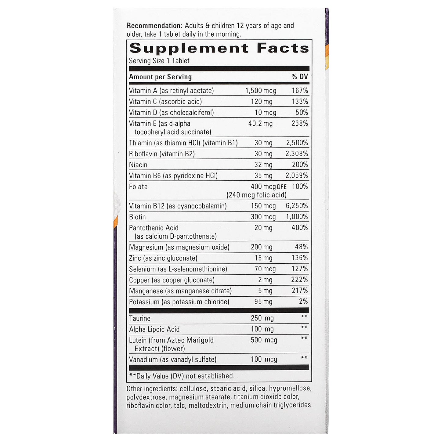 Nature’s Way, Alpha Betic For People with Diabetes, 30 Tablets UPC 020065600380 | Hilife Vitamins