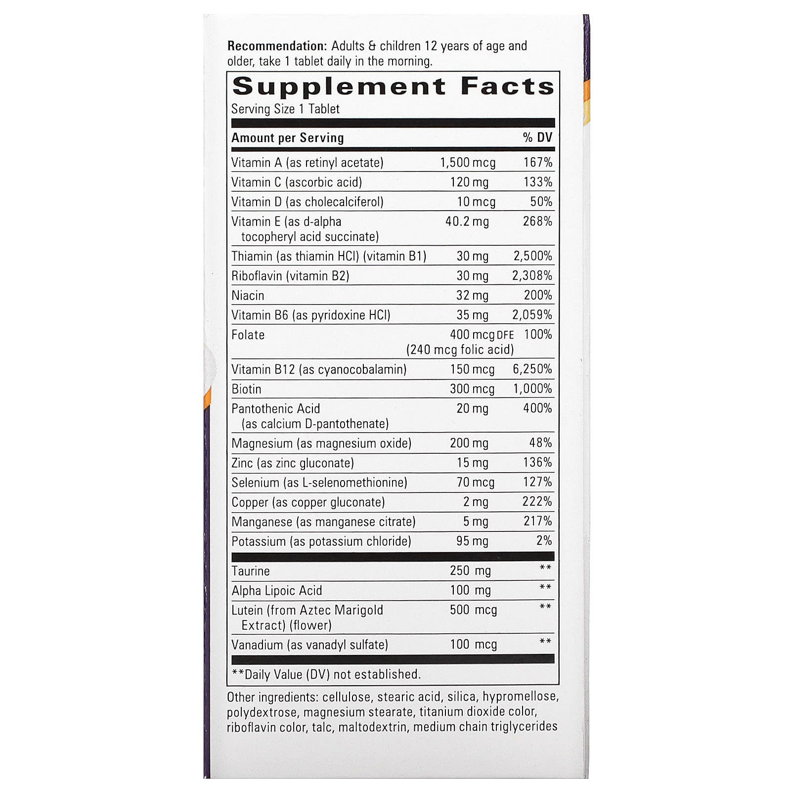 Nature’s Way, Alpha Betic For People with Diabetes, 30 Tablets UPC 020065600380 | Hilife Vitamins