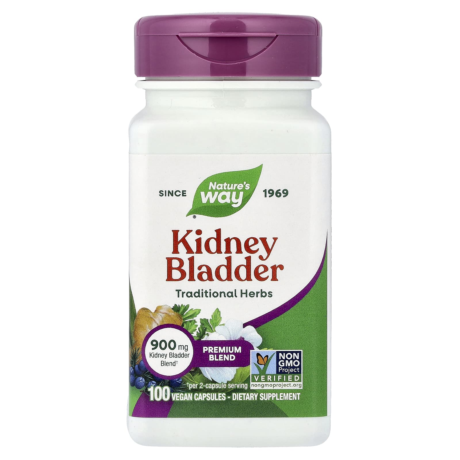 Nature’s Way, Kidney Bladder, 100 Vegetarian Capsules UPC 033674001103 | Hilife Vitamins