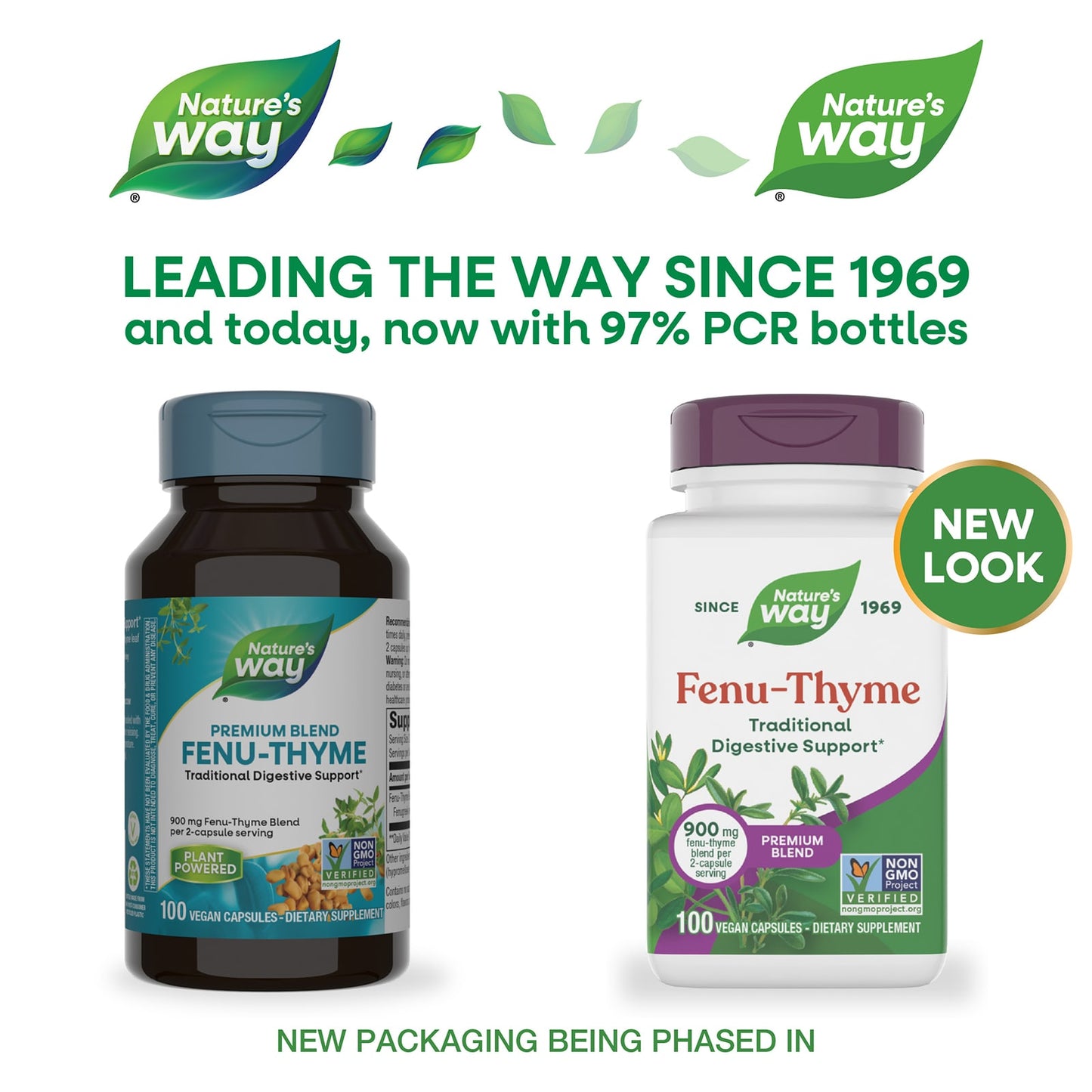 Nature’s Way, Fenu-Thyme, 100 Vegetarian Capsules UPC 033674003503 | Hilife Vitamins