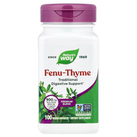 Nature’s Way, Fenu-Thyme, 100 Vegetarian Capsules UPC 033674003503 | Hilife Vitamins