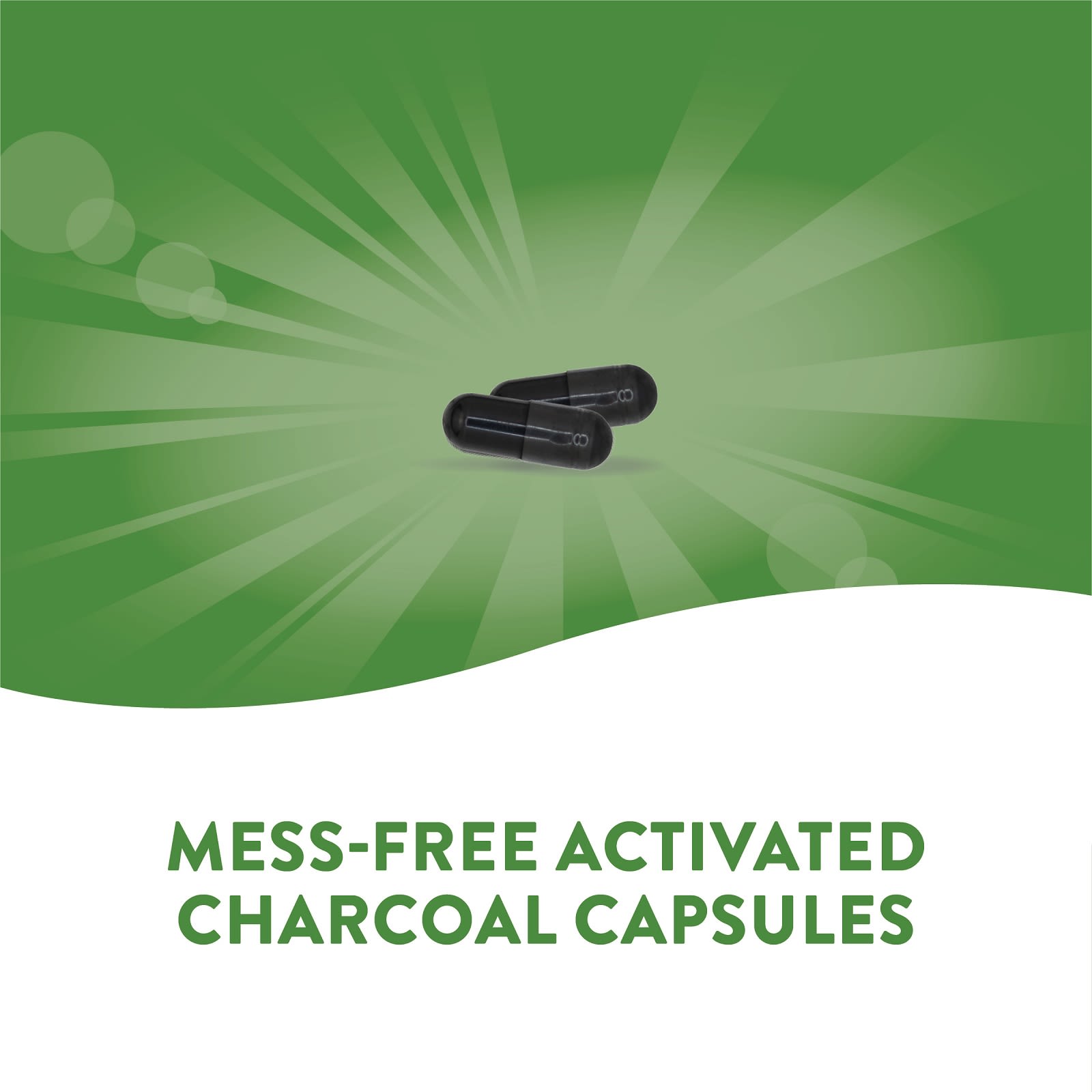 Nature’s Way, Charcoal, Activated, 100 Capsules UPC 033674020708 | Hilife Vitamins