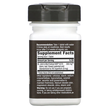 Nature’s Way, Perika St. John's Wort, 60 Tablets UPC 033674065600 | HiLife Vitamins