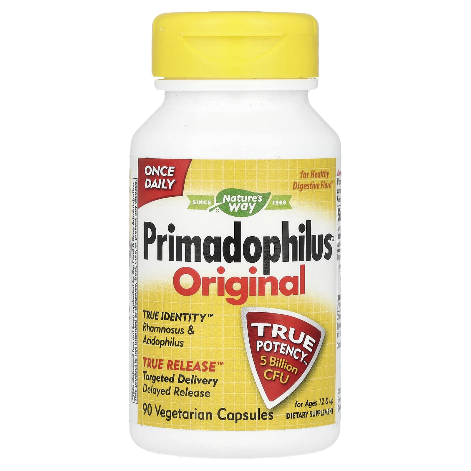 Nature’s Way, Primadophilus Original, 90 Vegetarian Capsules UPC 033674068007 | Hilife Vitamins