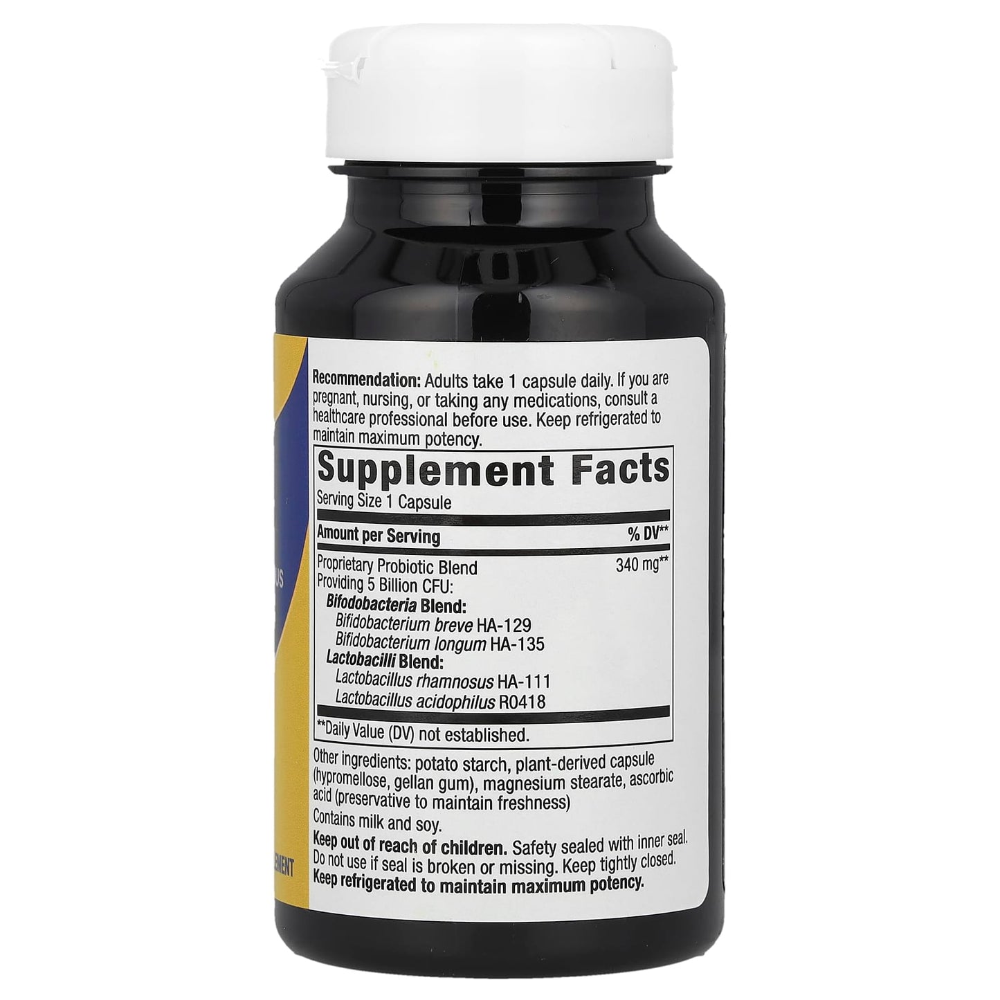 Nature’s Way, Primadophilus/Bifidus Adult, 90 Vegetarian Capsules UPC 033674068601 | Hilife Vitamins